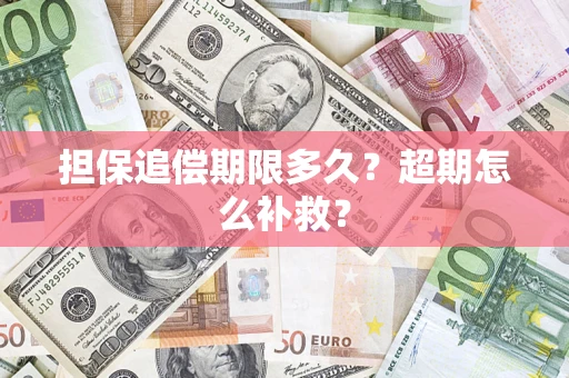 济南担保追偿期限多久？超期怎么补救？