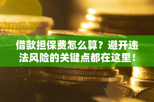 济南借款担保费怎么算？避开违法风险的关键点都在这里！